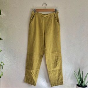 UO Renewal Linen Cotton High Waist Pants